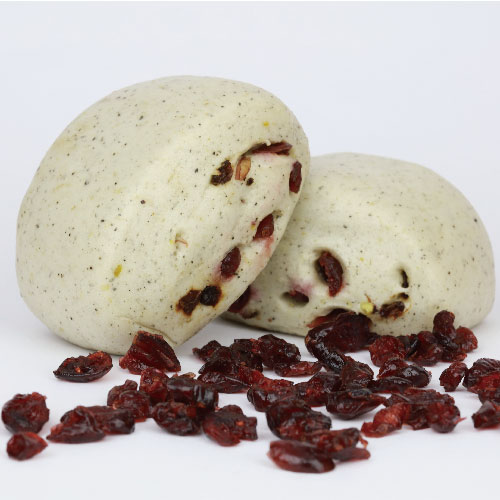 nuts Mantou with cranberry